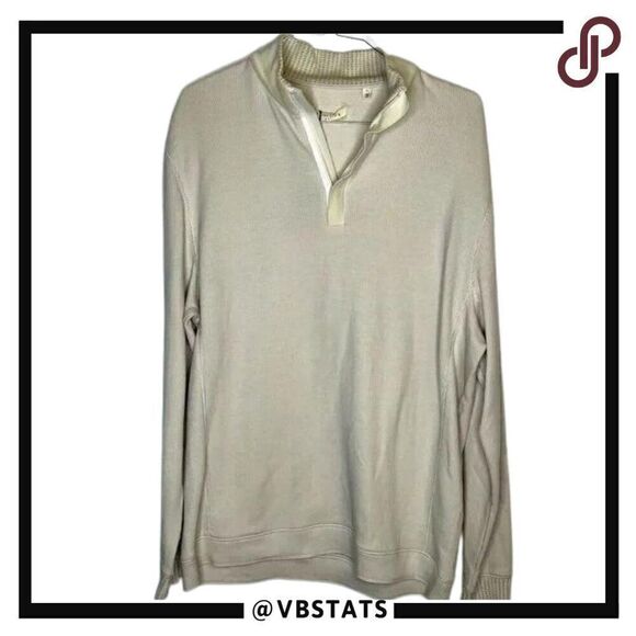 XL Comstock & Co Beige LS Top (NWT) - Picture 1 of 4